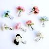 1:12 Scale Hand-Painted Miniature Glass Vase for Dollhouse Accessories, Tiny Flower Bottle for Miniature Displays, Fairy Gardens and Model Landscapes(Black White) view 3
