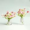 1:6 Scale Miniature Flowers in Vase Set for Dollhouse Displays, Realistic Tiny Floral Arrangements for Train Platforms, Fairy Gardens and Micro Landscapes (B-1) view 2