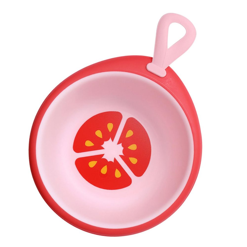 Abaodam Cartoon Fruit Washbasin Sturdy Basin for Boy Girl Portable Eco-Friendly Tubs for Newborns