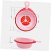 Abaodam Cartoon Fruit Washbasin Sturdy Basin for Boy Girl Portable Eco-Friendly Tubs for Newborns view 2