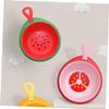 Abaodam Cartoon Fruit Washbasin Sturdy Basin for Boy Girl Portable Eco-Friendly Tubs for Newborns view 4
