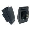 2 Pin 12-Volt 24-Volt Foot Pedal Switch Replacement Parts for Ride On Toys Kids Electric Cars 6V 12V 24V Accelerator Switch Trax Jeep SUV Truck Tractors Black Socket view 4
