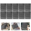 EXAOMBLE 10-Sheet PVC Loose-Leaf Stamp Album for Stamp Collectors Black Binder Dual-Sided Currency Holders for Collecting Supplies view 3