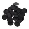 ABOOFAN 20 Pcs Hole Plug Plastic Plug Head Size Piggy Banks Bottom Stoppers Piggy Bank Round Plug Bottom Covers Plugs Piggy Bank Stoppers Large Piggy Bank Stopper with Stopper Hole Black view 1