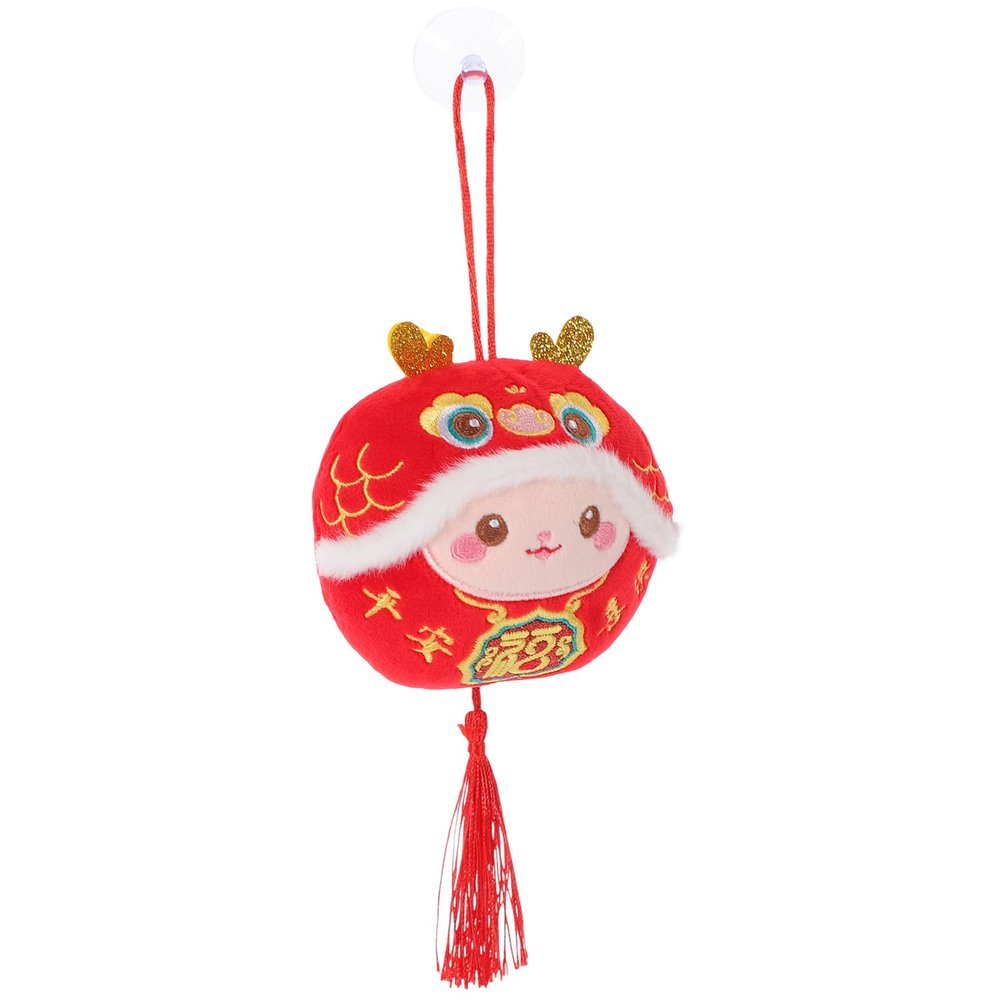 Alipis Mascot Plush Dragon Toy Stuffed Dragon Chinese Year Decorations Plush Animal