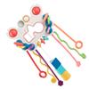 BESPORTBLE Pull String Toy for Boy Girl Sensory Development Toy for Early Learning for Toddlers Birthdays and view 1