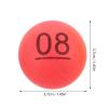 TOYANDONA 30pcs Bingo Balls Plastic Game Balls for Party Carnival Numbers Raffle Bingo Game Decorations view 2
