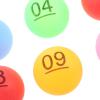 TOYANDONA 30pcs Bingo Balls Plastic Game Balls for Party Carnival Numbers Raffle Bingo Game Decorations view 3