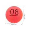 CORHAD 30pcs Lottery Balls Numbers Plastic Bingo Game Balls Hollow for Bar Parties Replacement view 2