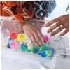 CORHAD 30pcs Lottery Balls Numbers Plastic Bingo Game Balls Hollow for Bar Parties Replacement view 4