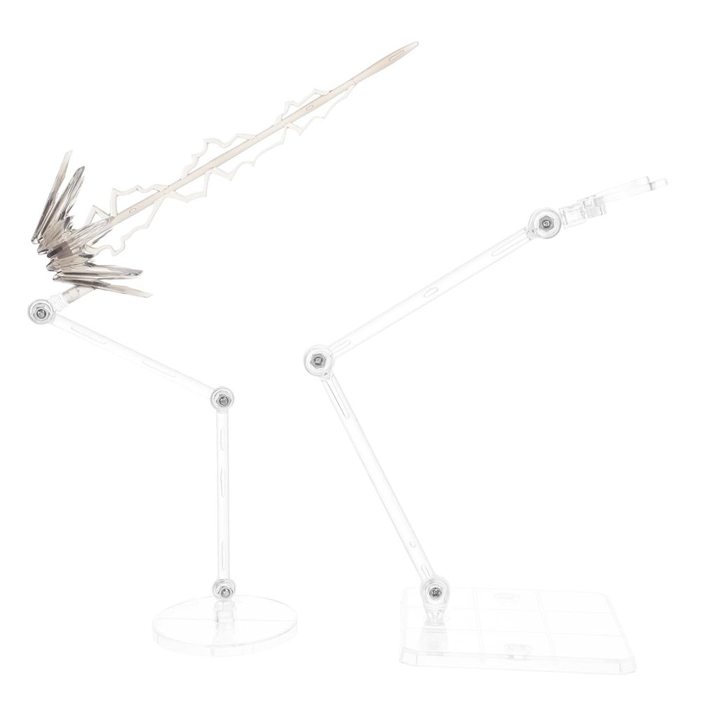 WHAMVOX 1Set Figure Stands Stable Display Holder for Anime Models Includes Supports for Refined Collection Presentation and Versatile Home Office Decor