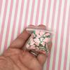 Large Pink Peach Polymer Clay Fruit Slices, Fake Fruit Sprinkles for Nail Art and Resin Crafts, Miniature Faux Food Embellishments - Non Edible (30 gram bag) view 4
