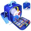 Carrying Case Compatible with Little Tikes Story Dream Machine Books Starter SetKids Toys Storage Case for Little Tikes Storybook, Audio Play, Character ,with Handle and Shoulder Strap (deepblue) view 1