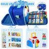 Carrying Case Compatible with Little Tikes Story Dream Machine Books Starter SetKids Toys Storage Case for Little Tikes Storybook, Audio Play, Character ,with Handle and Shoulder Strap (deepblue) view 2