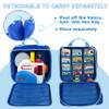 Carrying Case Compatible with Little Tikes Story Dream Machine Books Starter SetKids Toys Storage Case for Little Tikes Storybook, Audio Play, Character ,with Handle and Shoulder Strap (deepblue) view 3