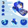 Carrying Case Compatible with Little Tikes Story Dream Machine Books Starter SetKids Toys Storage Case for Little Tikes Storybook, Audio Play, Character ,with Handle and Shoulder Strap (deepblue) view 4