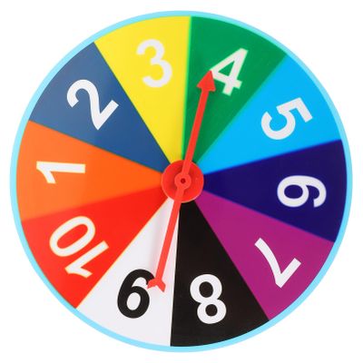 Alipis DIY Prize Wheel for Parties and Events Adjustable Fortune Game Turntable Dry Erase Markers for Raffles and Learning Activities