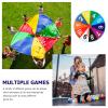 Alipis DIY Prize Wheel for Parties and Events Adjustable Fortune Game Turntable Dry Erase Markers for Raffles and Learning Activities view 2