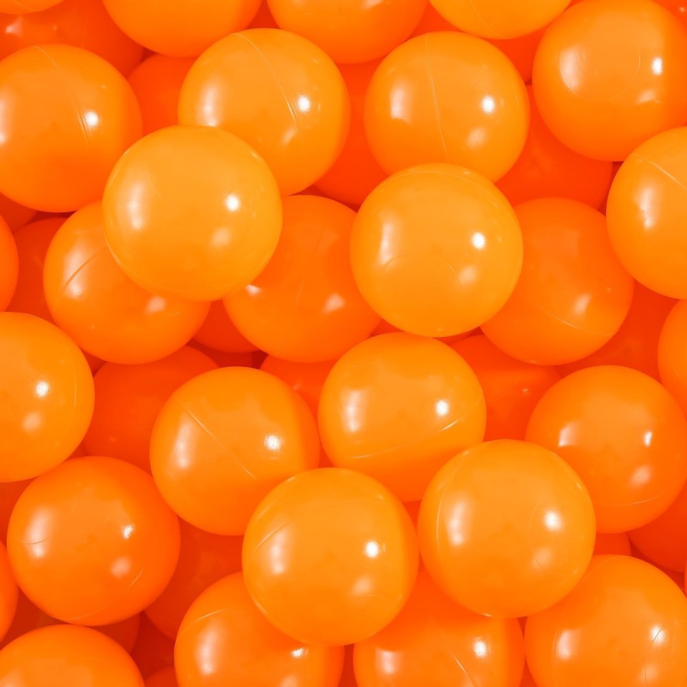 Heopeis 2.8inch Ball Pit Balls for Kids Toddlers Babies Ball Pit, Playhouse - Crush Proof Plastic Play Balls BPA Free Phthalate Free Non-Toxic Pit Balls for Children Party Brithday Watre Toy, 100pcs.