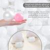 Heopeis Ball Pit Balls - 2.7inch Plastic Ball Play Balls BPA Free Phthalate Free Non-Toxic Play Balls for Children Ball Pit Party Brithday Ball Pool Tent. 100pcs (Red/Pink/White/Gold) view 3