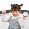 Heopeis Ball Pit Balls - 2.75inch Plastic Play Balls Large Toy Balls BPA Free Phthalate Free Non-Toxic for Children Ball Pit Party Brithday Playpen Tent, Transparent, 100pcs. view 4