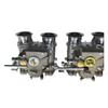 (2x) 45 Dcoe 152 Twin carburettor fajs dual carb 45DCOE carburetor for M-rcedes B-nz 190SL W-ber Solex dellorto view 2