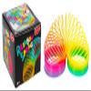 Mega Creative Rainbow Spring Toy for Children Set, 7 x 7 cm Spiral Rainbow Spring for Children and Adults view 1