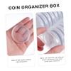 ARTIBETTER 40Pcs Clear Coin Holder Capsules with Protect Gasket Plastic Storage Box for Coins for Collectors Includes Options for Versatile Coin Protection view 4