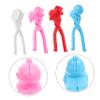 IMIKEYA 4Pcs Maker Clips for Cartoon Snow for Outdoor Winter Fun Easy to Use Molds for Family Play Lightweight Safe Design view 2
