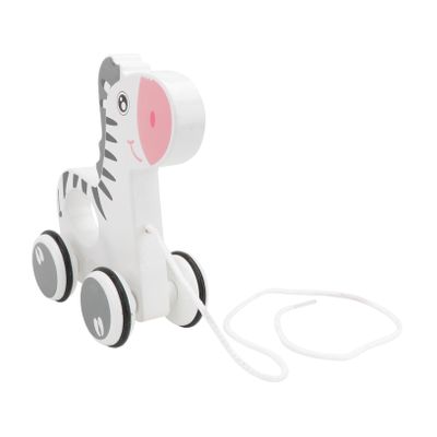 Vaguelly 1pc Animal Tractor Trucks Tow Truck for Pull Car Car Pull Along Pull for Walking Pull Car White Wooden