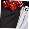 Abaodam 10pcs Metal Board Pegs Playing Score Pegs for Card Games Versatile Scoring Accessories for Family Gatherings and Game Chic Design Black view 4