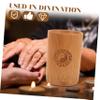BESPORTBLE Bamboo Tube Hexagram Tool Divination Coin for Feng Shui Chinese Fortune Telling Game view 4