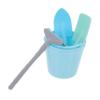 IMIKEYA 3sets Boys and Girls Gardening Tools Beach and Sandbox Play Miniature Watering Can Bucket and Shovel Brightly Outdoor Digging Toys for Toddlers view 1