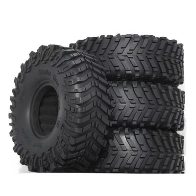 RS RC Double Layer 1.9 Sponge Dual Foam Compatible with 1.9" Tires RC Crawler Car SCX10 90046 TRX4 TRX6(4pcs tires)