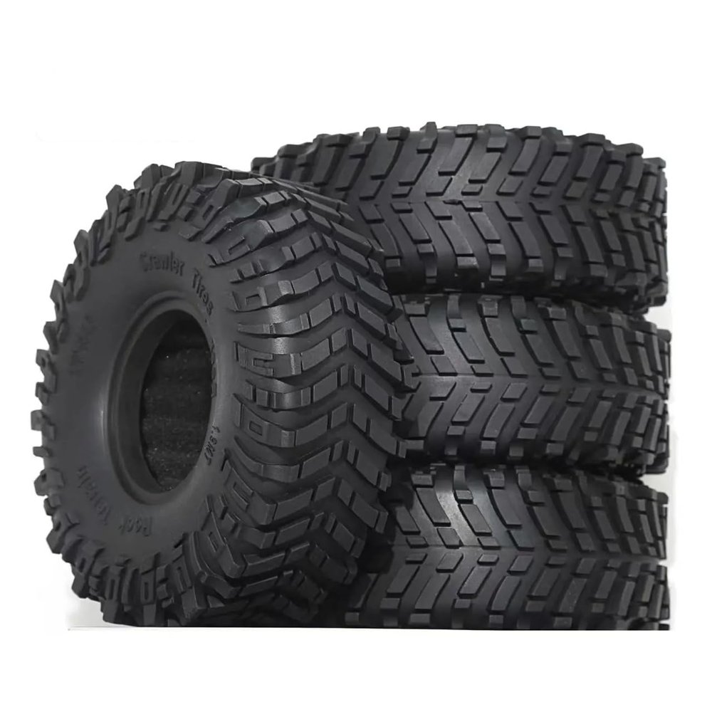 RS RC Double Layer 1.9 Sponge Dual Foam Compatible with 1.9" Tires RC Crawler Car SCX10 90046 TRX4 TRX6(4pcs tires)