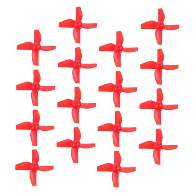 Sosoport 16pcs Multi-use Rc Plane Propeller Four-Blade Design for Enhanced Flight Stability Compatible Models for Indoor and Outdoor Flying Activities