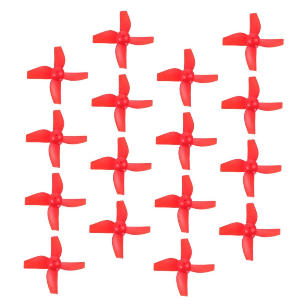 Sosoport 16pcs Multi-use Rc Plane Propeller Four-Blade Design for Enhanced Flight Stability Compatible Models for Indoor and Outdoor Flying Activities