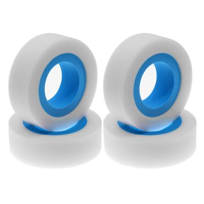RS RC Double Layer 1.9 Sponge Dual Foam Compatible with 1.9" Tires RC Crawler Car SCX10 90046 TRX4 TRX6(4PCS blue)