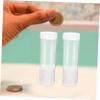 Angoily 40pcs Tubes for Quarter Holders Lids for Safe Storage and Display for Collecting and Organization view 2