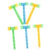 SUPVOX 6pcs Musical Hammer Mallet Educational for Fun Enhance Visual Auditory Skills Safe Random Color view 1