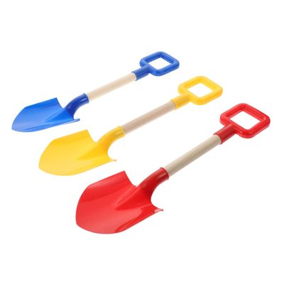 IMIKEYA 3pcs Beach Sand Shovels Lightweight Digging Toys for Boys and Girls for Beach and Backyard Gardening Activities