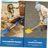 IMIKEYA 3pcs Beach Sand Shovels Lightweight Digging Toys for Boys and Girls for Beach and Backyard Gardening Activities view 2