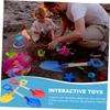 IMIKEYA 3pcs Beach Sand Shovels Lightweight Digging Toys for Boys and Girls for Beach and Backyard Gardening Activities view 4
