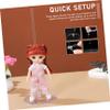 CVUTOVO 15pcs Strong Doll Stands Quick Setup Dolls Holder for Display and Support Stand for Collection view 3