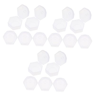 Toddmomy 15pcs Portable Pacifier Storage Box Pacifier Holder Case Go Use Multi-Purpose Container for Compact and Lightweight Design