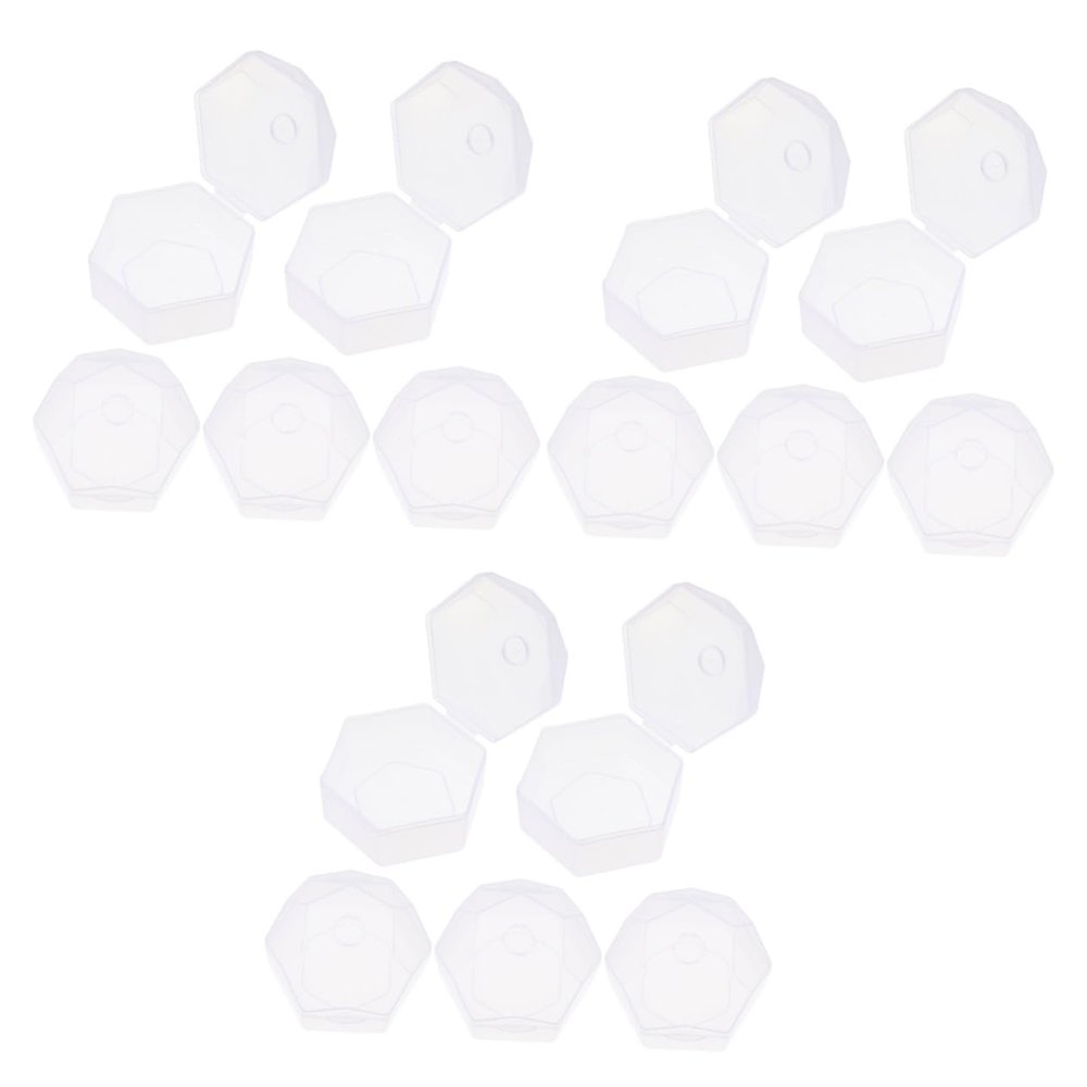 Toddmomy 15pcs Portable Pacifier Storage Box Pacifier Holder Case Go Use Multi-Purpose Container for Compact and Lightweight Design