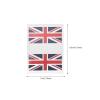 5 Sets Multipurpose National Flag Face Stickers for Football Matches view 2