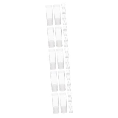 Angoily 50pcs Storage Tubes Sponge Protectors Holders for Collectors Storage Containers to Prevent Scratching and Sliding