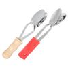 BESPORTBLE 2pcs Fun Musical Spoons Safe Wooden Percussion Instruments for Boys and Girls Unique Rhythm Toy for Early Music Education and Festivals view 1