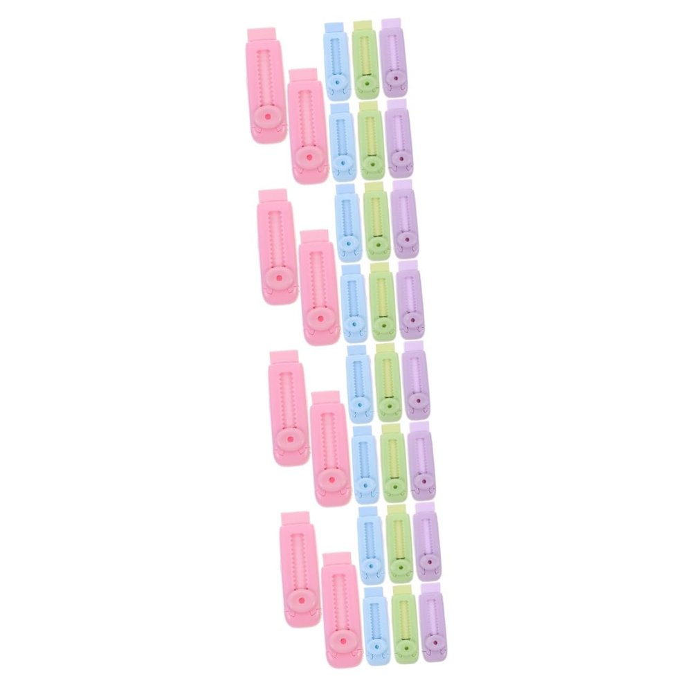 ARTIBETTER 32pcs Retractable Erasers Traceless Sliding Mechanism for Students Portable Push-Pull Erasers for School Office and Art Use